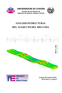 Análisis estructural del viaducto del río Umia