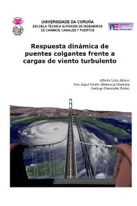 Respuesta dinámica de puentes colgantes frente a cargas de viento turbulento