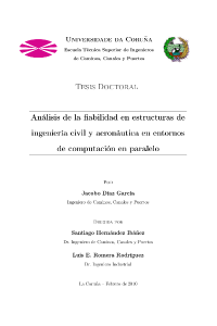 Análisis de la fiabilidad en estructuras de ingeniería civil y aeronáutica en entornos de computación en paralelo