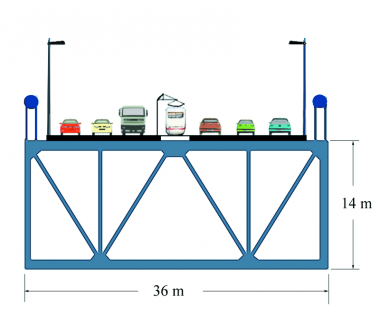 Sección transversal del tablero