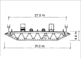 Deck cross section